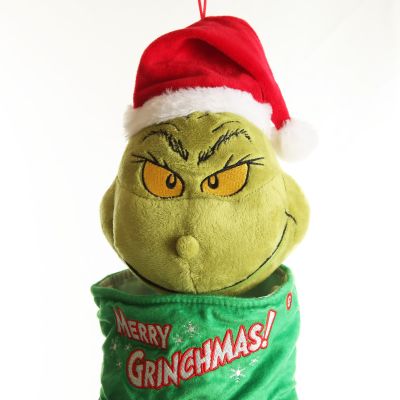 Animated Grinch Christmas Stocking