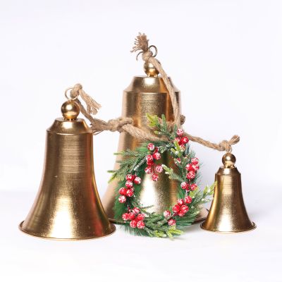 Antique Hanging Bell Trio
