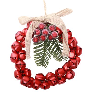 Red Bell Wreath Hanging Decoration