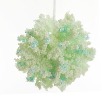 Blue Coral Hanging Ball Christmas Decoration

