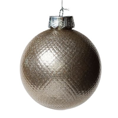 Champagne Christmas Bauble
