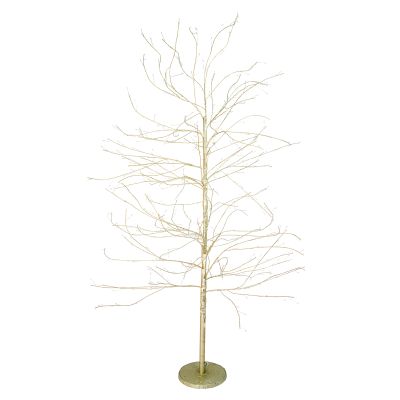 Champagne LED Christmas Twig Tree - 180cm