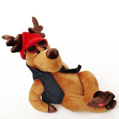 Christmas Chillin Reindeer Musical Toy
