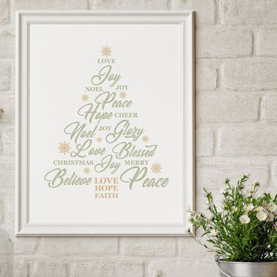 Christmas Joy Poster Print
