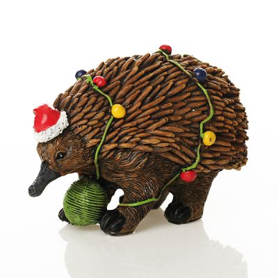 Echidna Australiana Christmas Ornament - Side