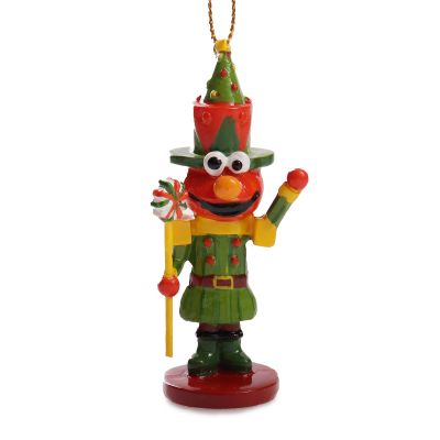 Elmo Sesame Street Hanging Christmas Nutcracker Decoration