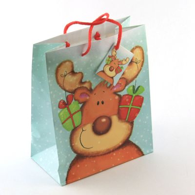 Medium Reindeer Gift Bag