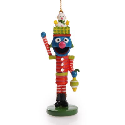 Grover Sesame Street Hanging Christmas Nutcracker Decoration