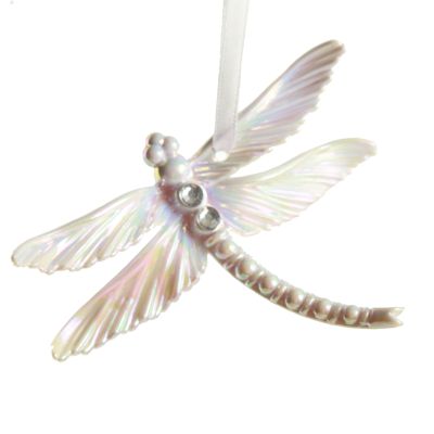 Iridescent Dragonfly Christmas Tree Decoration