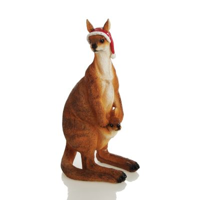 Kangaroo with Joey Australiana Christmas Ornament