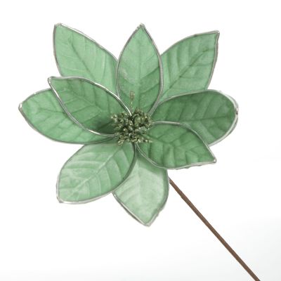 Mint Velvet Flower Stem with Silver Trim