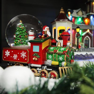 Christmas Musical Train Snowglobe