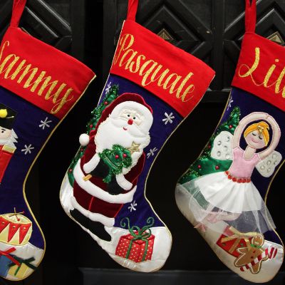 Personalised Santa Christmas Stocking 