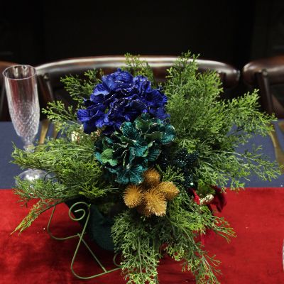 Royal Blue Hydrangea Flower Stem