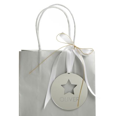 Personalised Star Cutout Christmas Decoration