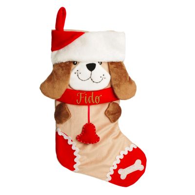 Personalised Fun Dog Christmas Stocking