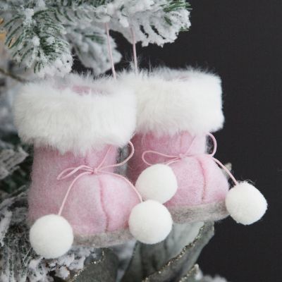 Adorable Pink Mini Moccasins Tree Decoration