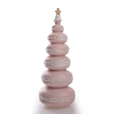Pink Macaron Christmas Tree Ornament