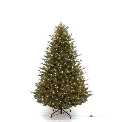 Pre-lit Deluxe Spruce Christmas Tree - 210cm