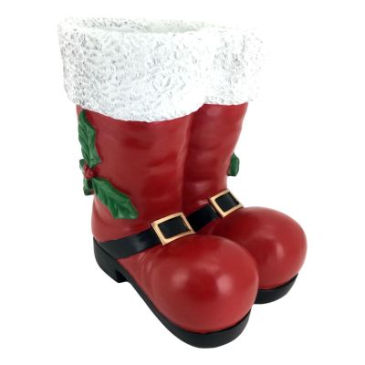 Red Santa Boots Christmas Ornament