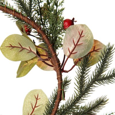 Large Rustic Pine Christmas Wreath