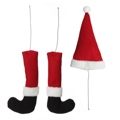 Santa Hat & Legs Pick Set