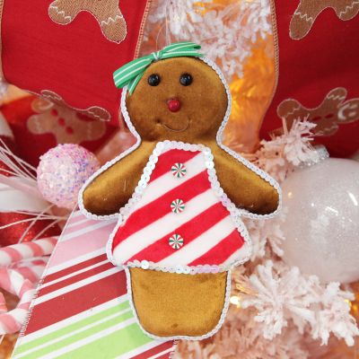 Gingerbread Girl Christmas Tree Decoration