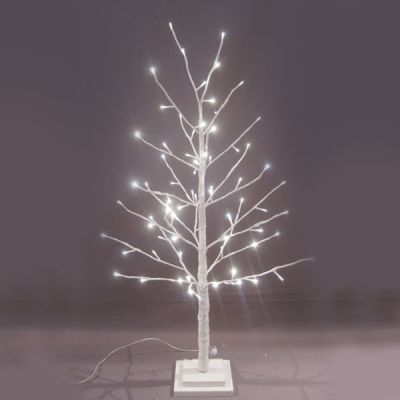 White LED Branch Christmas Tree 90cm