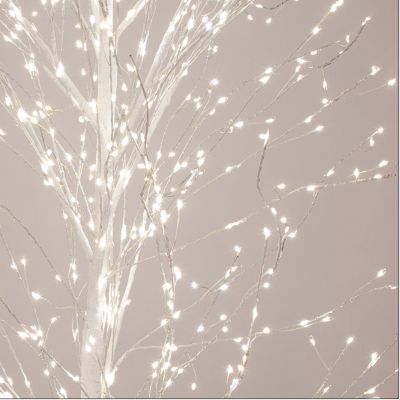 White LED Christmas Twig Tree - 150cm