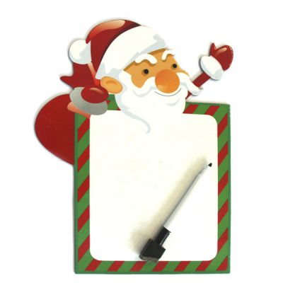 Santa Whiteboard and Marker Pen
