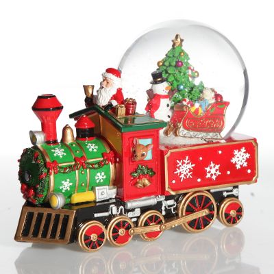 Christmas Musical Train Snowglobe