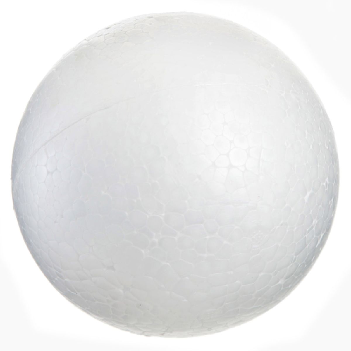 5 Round Large Foam Ball White Styrene Forms Polystyrene Sphere