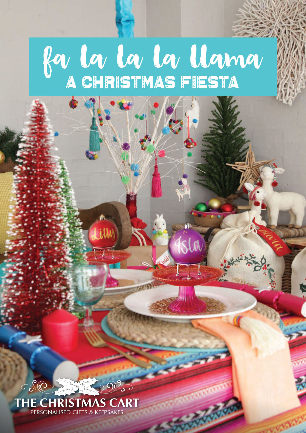 Fa-La-La-La-Llama Christmas Fiesta Decorating Lookbook