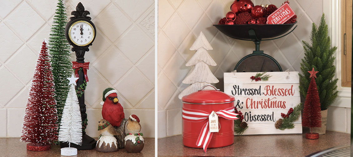 Christmas Kitchen Tabletop Ornaments