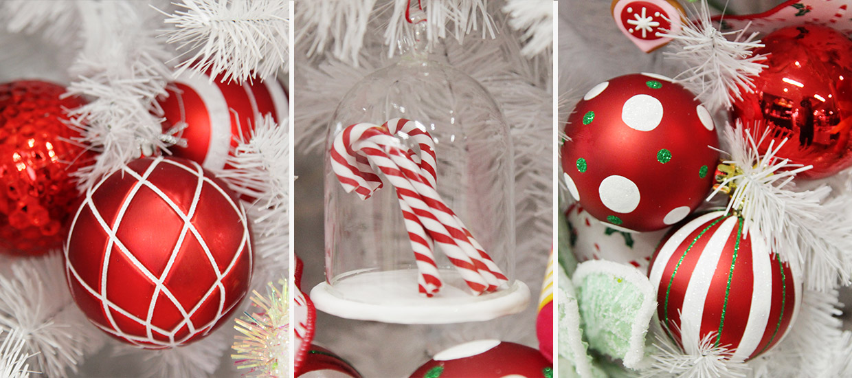 Peppermint Candy Christmas Decorations