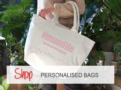 Shop Personalised Mother's Day Bags