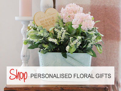 Shop Personalised Mother's Day Floral Gifts