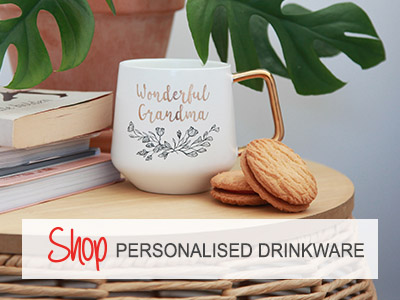 Shop Personalised Mother's Day Drinkware