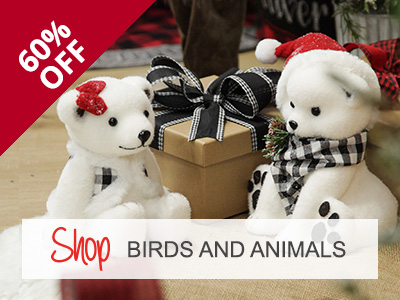 Shop CLEARANCE Bird and Animal Ornaments