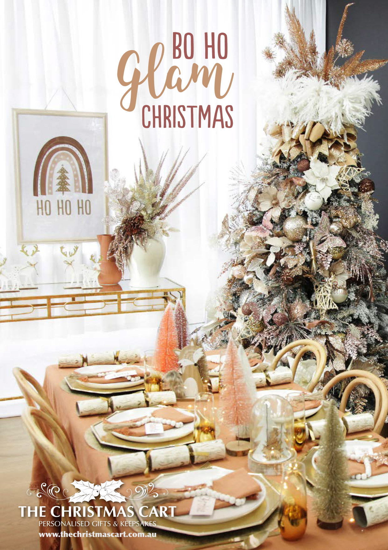 Bo Ho Glam Christmas Decorating Lookbook