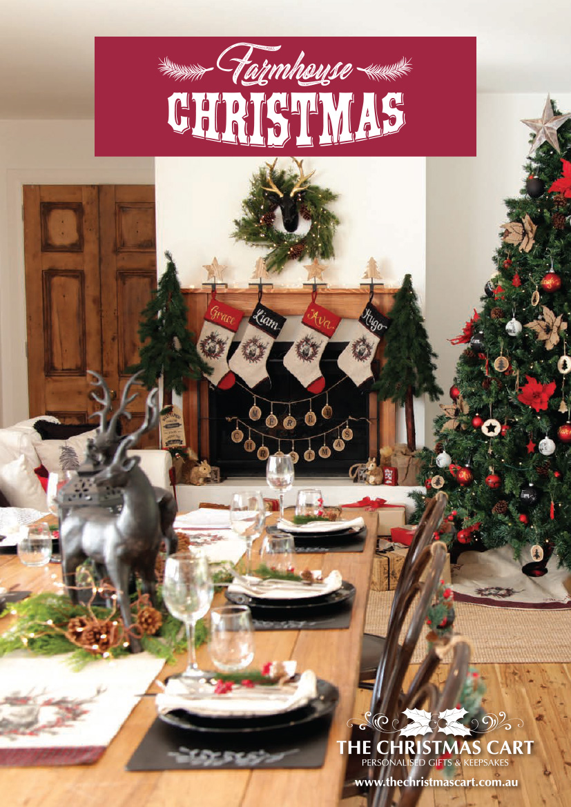 Farmhouse Christmas Decorating Lookbook