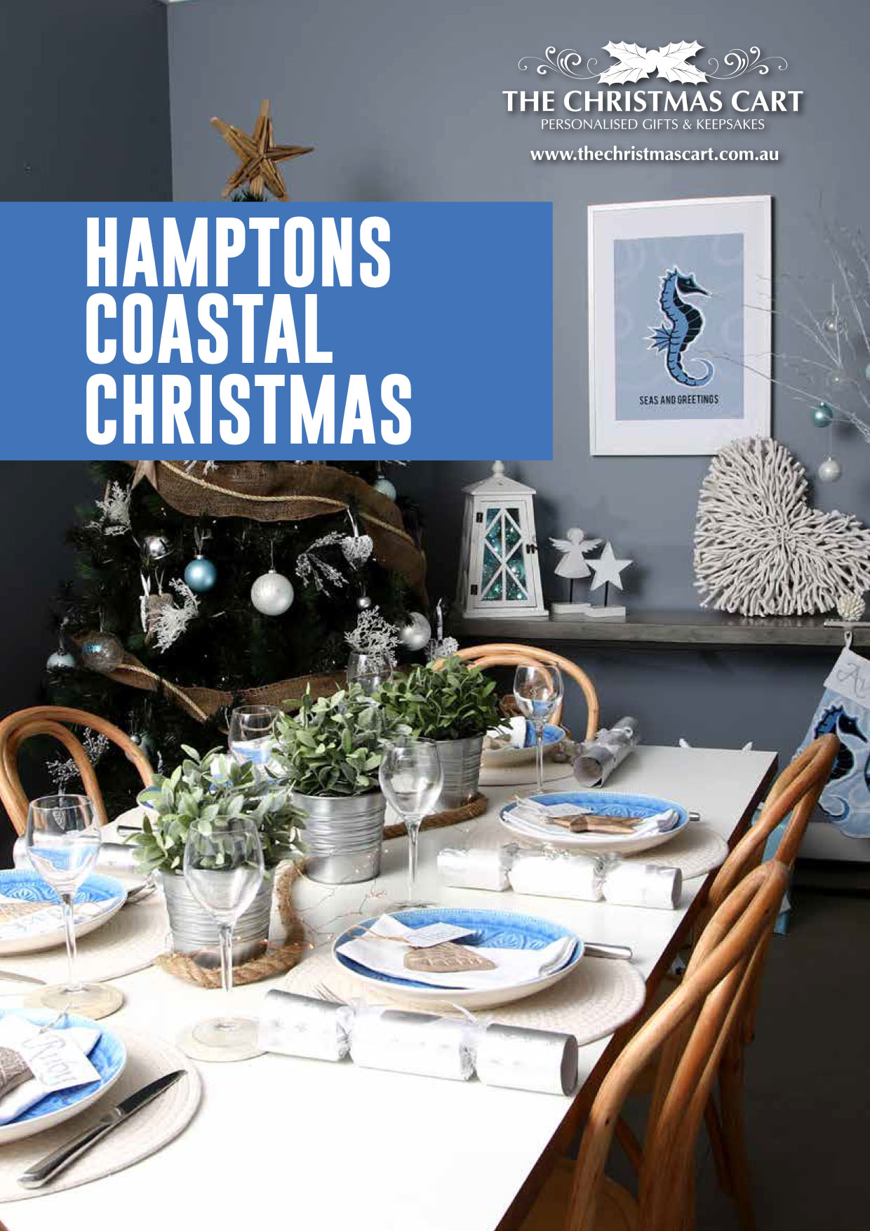 Hamptons Christmas Decorating Lookbook