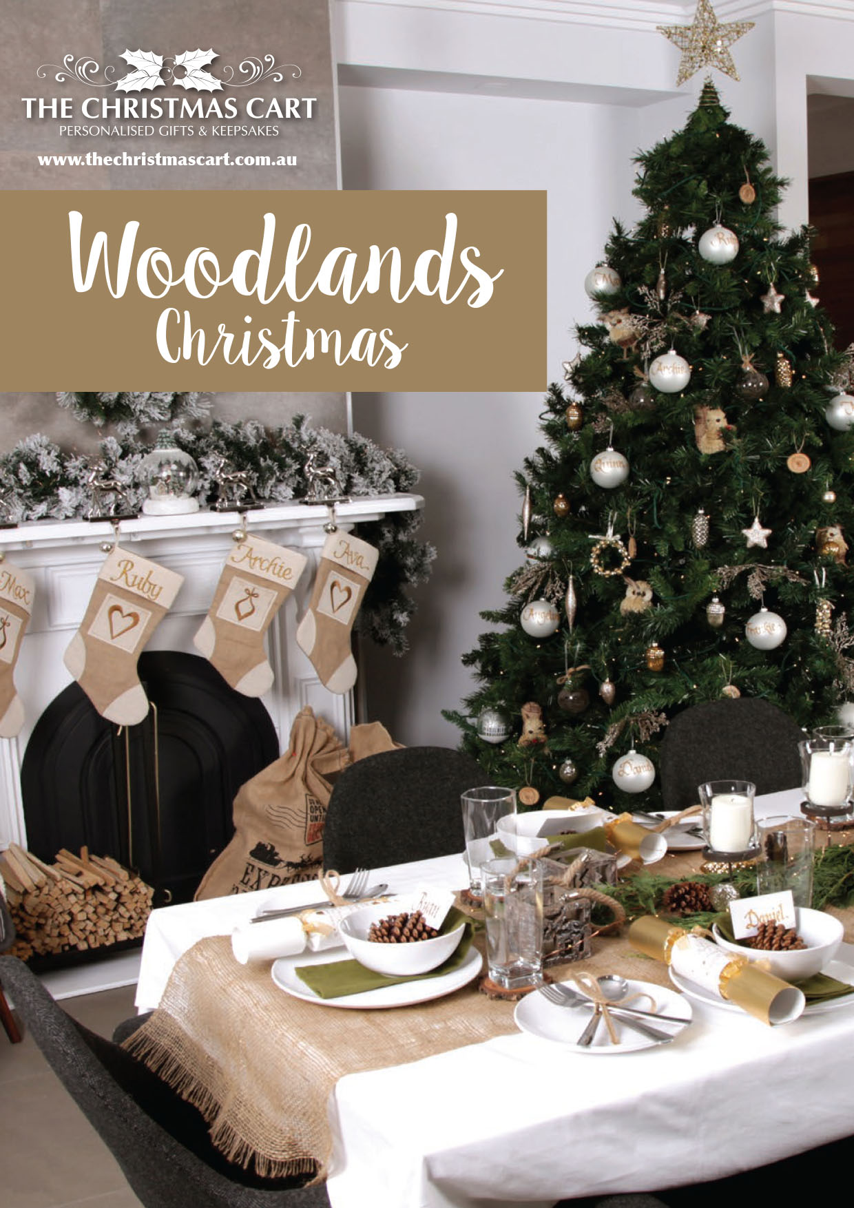 Woodlands Christmas Decorating Lookbook
