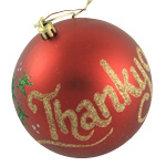 Thank You Christmas Bauble