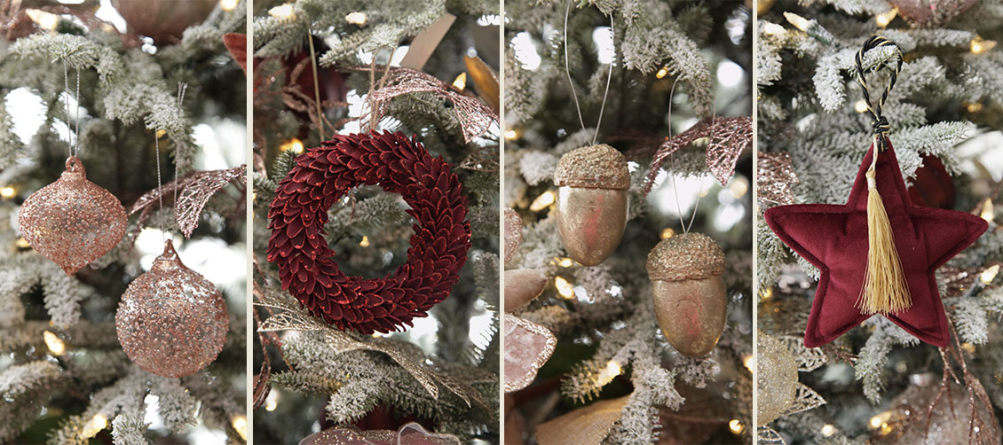 Sugar Plum Christmas Tree Decorations