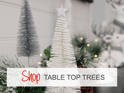 SHOP Table Top Christmas Trees