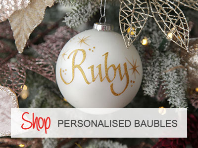 Shop Personalised Baubles